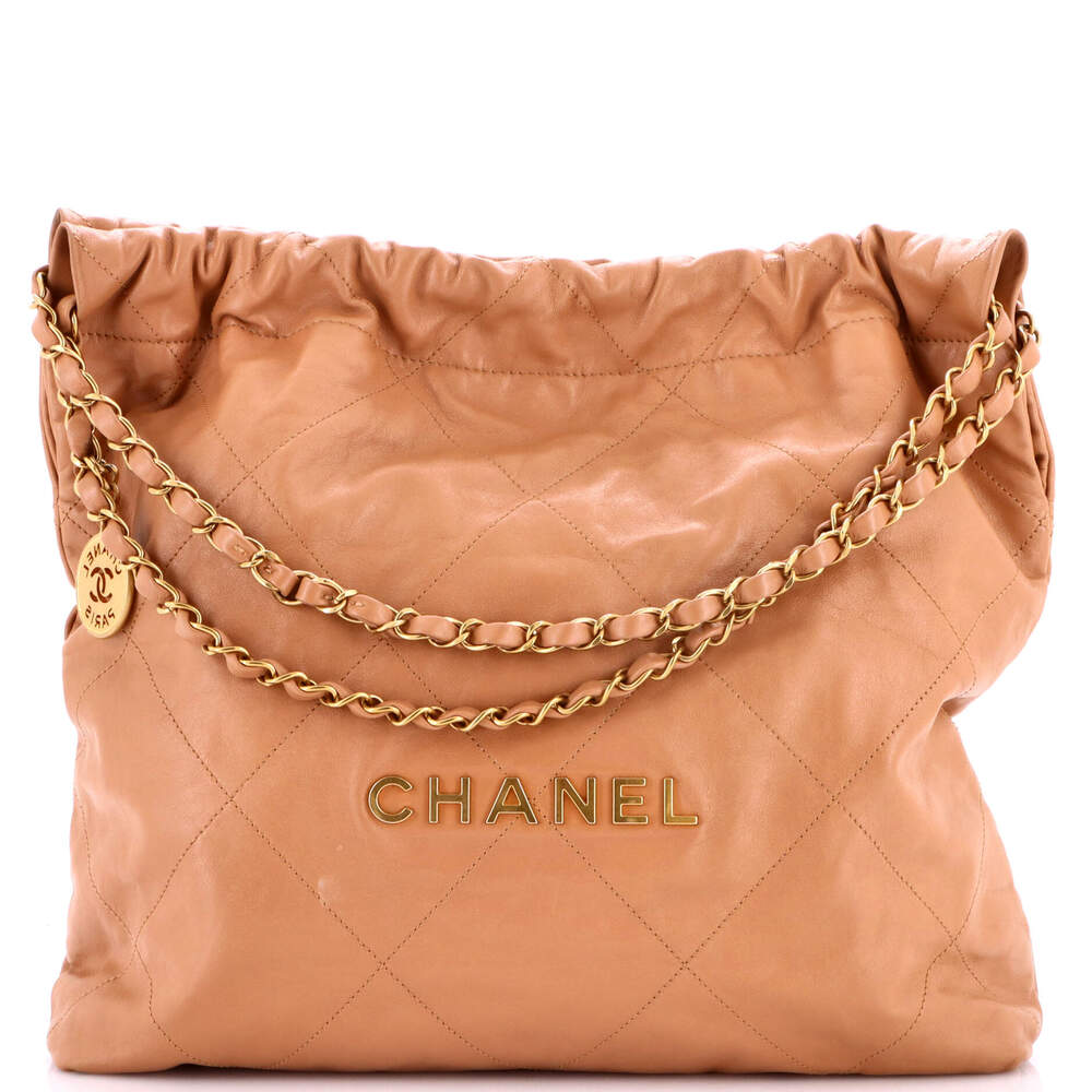 Chanel 22 Chain Hobo Quilted Calfskin #269294C48B